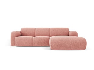 Диван правый Windsor & Co Lola, 250x170x72 см, розовый цвет цена и информация | Угловые диваны | kaup24.ee