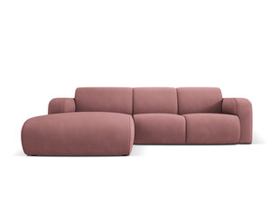 Диван левый Windsor & Co Lola, 250x170x72 см, розовый цвет цена и информация | Угловые диваны | kaup24.ee
