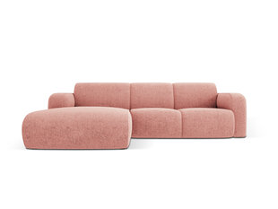Диван левый Windsor & Co Lola, 250x170x72 см, розовый цвет цена и информация | Угловые диваны | kaup24.ee