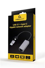 Gembird A-USB3AC-LAN-01 цена и информация | Адаптеры и USB-hub | kaup24.ee