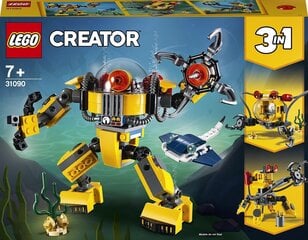 31090 LEGO® CREATOR Подводный робот цена и информация | Конструкторы и кубики | kaup24.ee