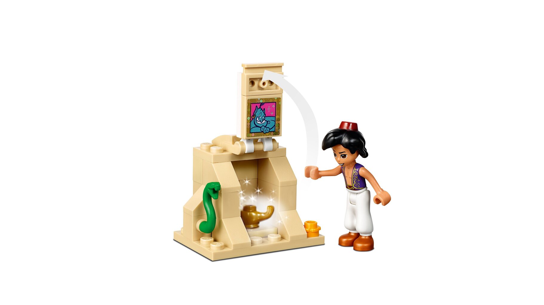 41161 LEGO® | Disney Princess Aladdin ja Jasmine seiklused palees hind ja info | Klotsid ja konstruktorid | kaup24.ee