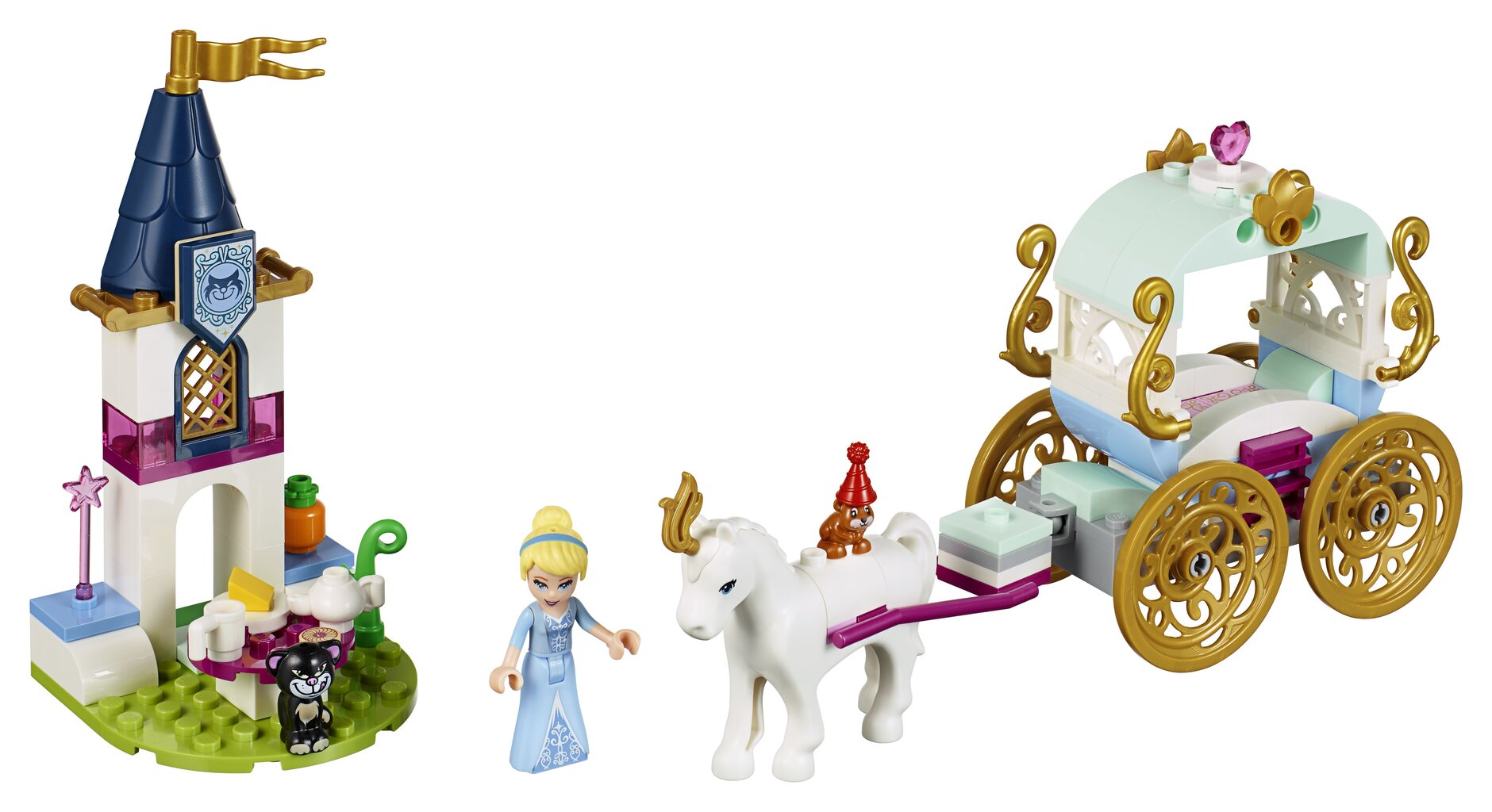 41159 LEGO® | Disney Princess Tuhkatriinuvanker hind ja info | Klotsid ja konstruktorid | kaup24.ee