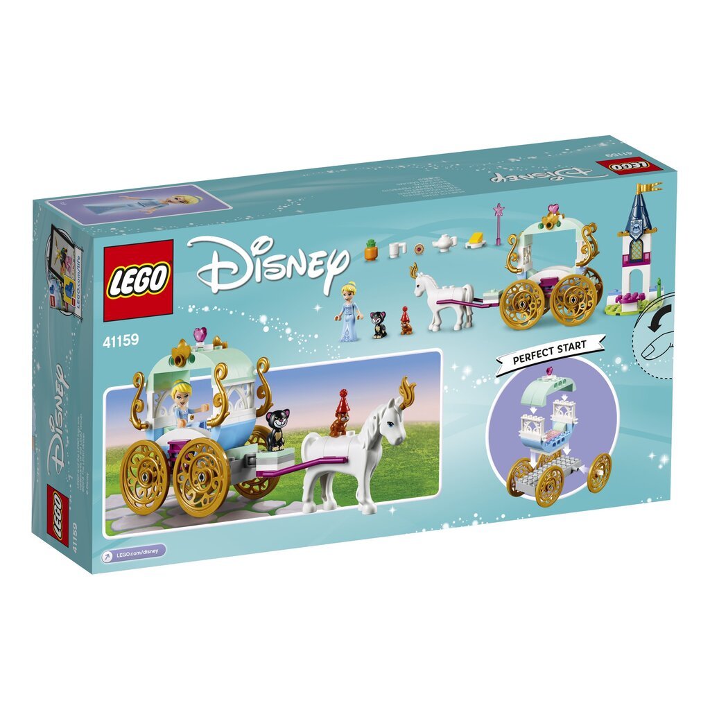 41159 LEGO® | Disney Princess Tuhkatriinuvanker hind ja info | Klotsid ja konstruktorid | kaup24.ee