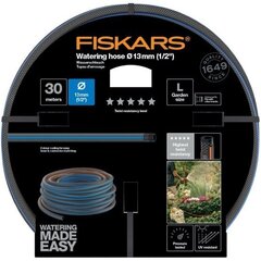 Aiavoolik Fiskars Q5, 13mm (1/2”) 30 m hind ja info | Kastekannud, voolikud, niisutus | kaup24.ee