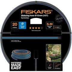 Поливочный шланг Fiskars Q4, 13мм (1/2”) 20 м цена и информация | Оборудование для полива | kaup24.ee