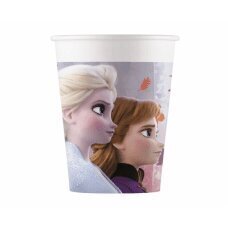 Бумажные стаканчики (WM), Frozen 2 (Disney), 200мл, 8 шт. (SUP этикетка) цена и информация | Праздничная одноразовая посуда | kaup24.ee