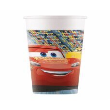 Papptopsid WM Cars 3 Disney, 200 ml, 8 tk цена и информация | Праздничная одноразовая посуда | kaup24.ee