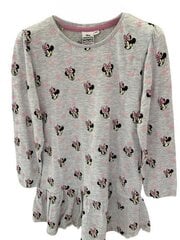 Tüdrukute kootud kleit Minnie Mouse, sinine цена и информация | Платья для девочек | kaup24.ee