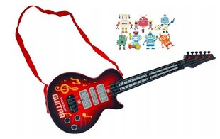 Laste kitarr, punane цена и информация | Игрушки для мальчиков | kaup24.ee