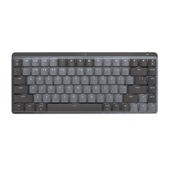 Klaviatuur Logitech MX mehaaniline Mini for Mac SWE, tumehall hind ja info | Klaviatuurid | kaup24.ee