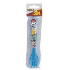 Pokemon plastist söögiriistade komplekt, 2 tk цена и информация | Праздничная одноразовая посуда | kaup24.ee