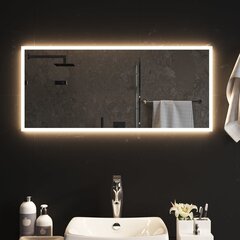 LED vannitoapeegel vidaXL, 90 x 40 cm hind ja info | Peeglid | kaup24.ee
