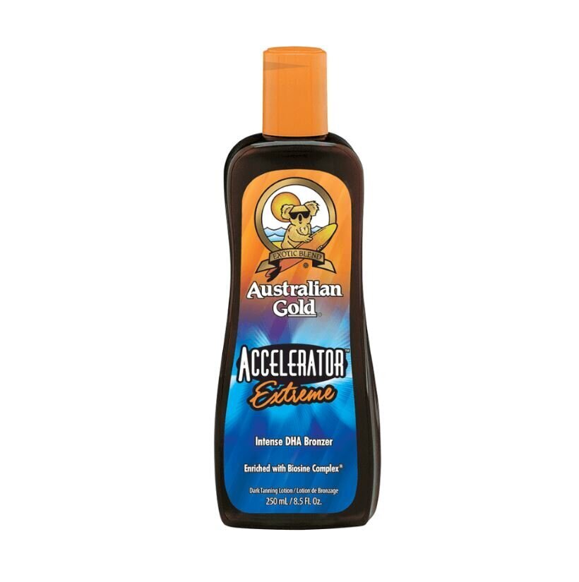 Keha pruunistaja, Australian Gold Accelerator Extreme, 250ml hind ja info | Isepruunistavad kreemid | kaup24.ee