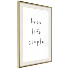 Seinapilt Simple Life hind ja info | Seinapildid | kaup24.ee