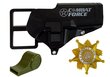 Politseiniku komplekt - püstol koos püstolkottidega, märk ja vile hind ja info | Poiste mänguasjad | kaup24.ee
