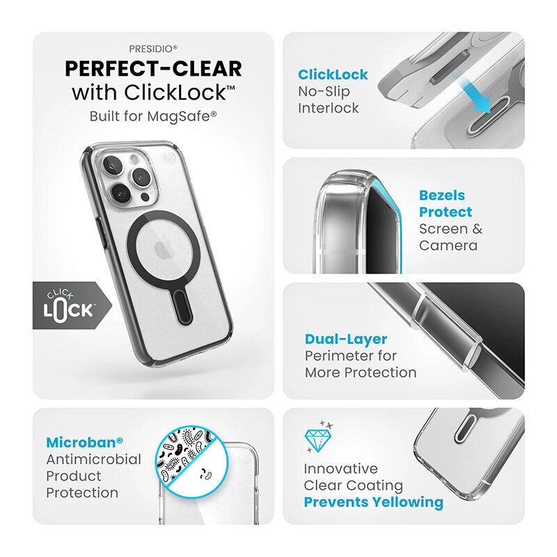 Speck Presidio ClickLock 150449-3233 hind ja info | Telefoni kaaned, ümbrised | kaup24.ee