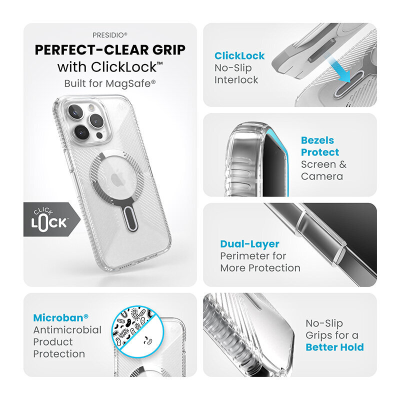 Speck Presidio ClickLock 150467-3199 цена и информация | Telefoni kaaned, ümbrised | kaup24.ee