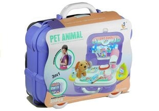 Koerahooldussalong koos tarvikutega kohvris 20 tk. hind ja info | Tüdrukute mänguasjad | kaup24.ee