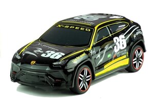 Kaugjuhitav võidusõiduauto, must hind ja info | Poiste mänguasjad | kaup24.ee