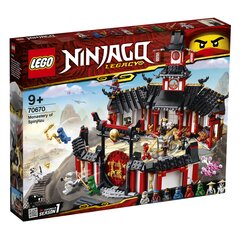 70670 LEGO® NINJAGO Spinjitzu klooster цена и информация | Конструкторы и кубики | kaup24.ee