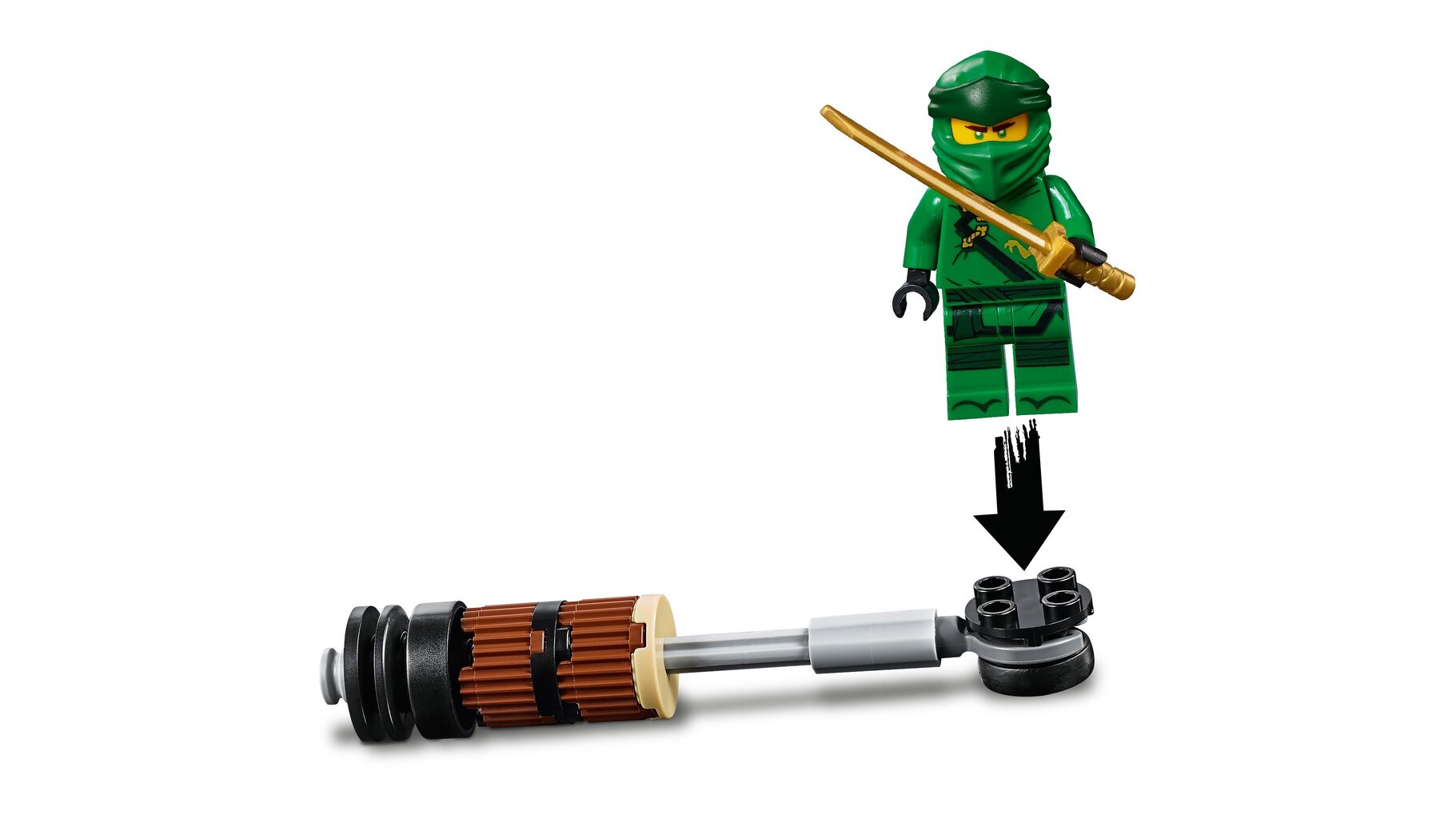 70670 LEGO® NINJAGO Spinjitzu klooster hind ja info | Klotsid ja konstruktorid | kaup24.ee