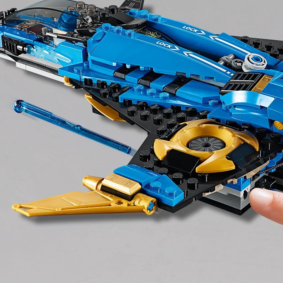 70668 LEGO® NINJAGO Jay tormilennuk hind ja info | Klotsid ja konstruktorid | kaup24.ee