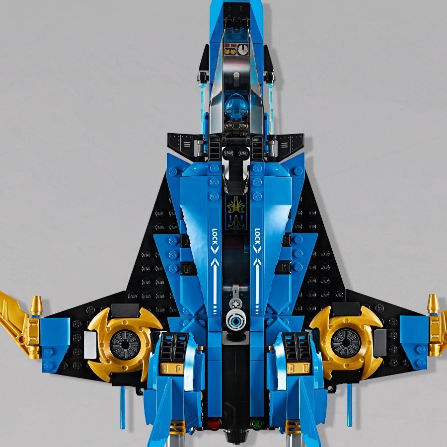 70668 LEGO® NINJAGO Jay tormilennuk цена и информация | Klotsid ja konstruktorid | kaup24.ee