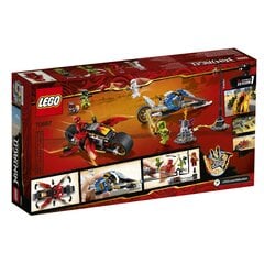 70667 LEGO® NINJAGO мотоцикл-клинок Kai и снегоход Zane цена и информация | Конструкторы и кубики | kaup24.ee