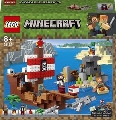 21152 LEGO® Minecraft Piraadilaeva seiklus hind ja info | Klotsid ja konstruktorid | kaup24.ee