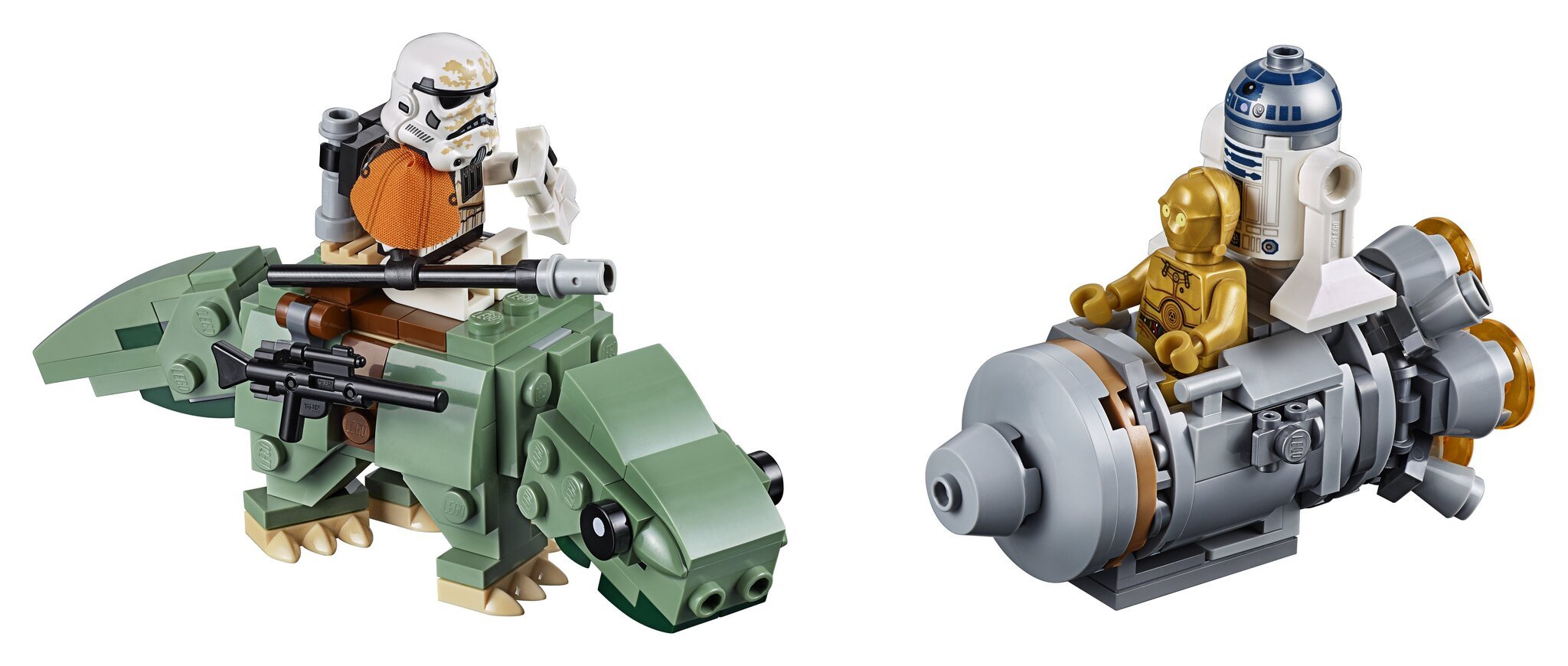 75228 LEGO® Star Wars Katapuldikad Dewbacki minihävitajate vastu kaina ir informacija | Klotsid ja konstruktorid | kaup24.ee