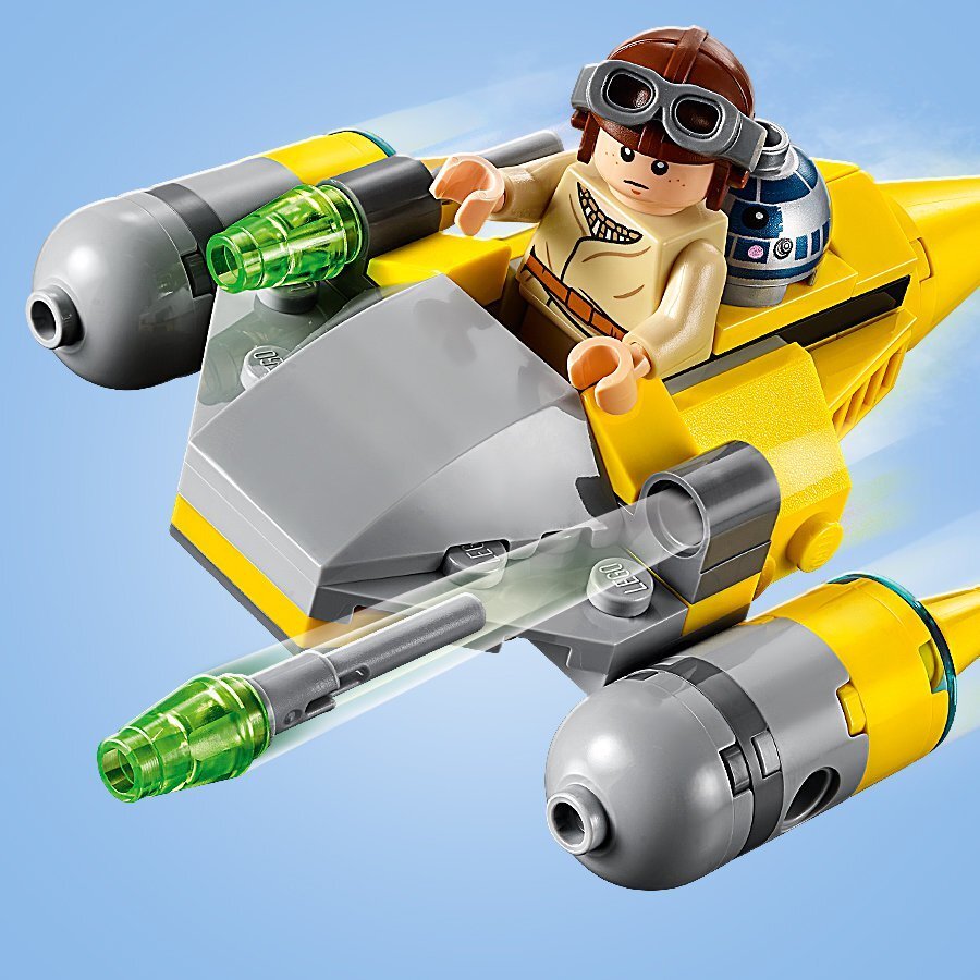 75223 LEGO® Star Wars Naboo Starfighter minihävitaja hind ja info | Klotsid ja konstruktorid | kaup24.ee