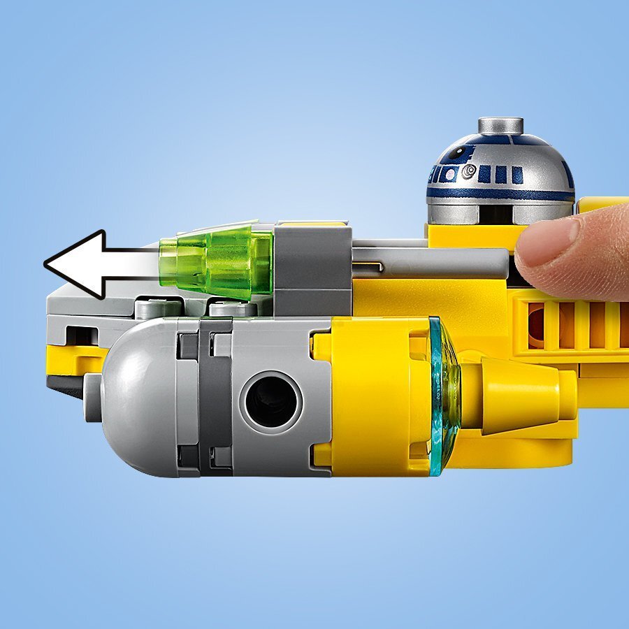75223 LEGO® Star Wars Naboo Starfighter minihävitaja цена и информация | Klotsid ja konstruktorid | kaup24.ee