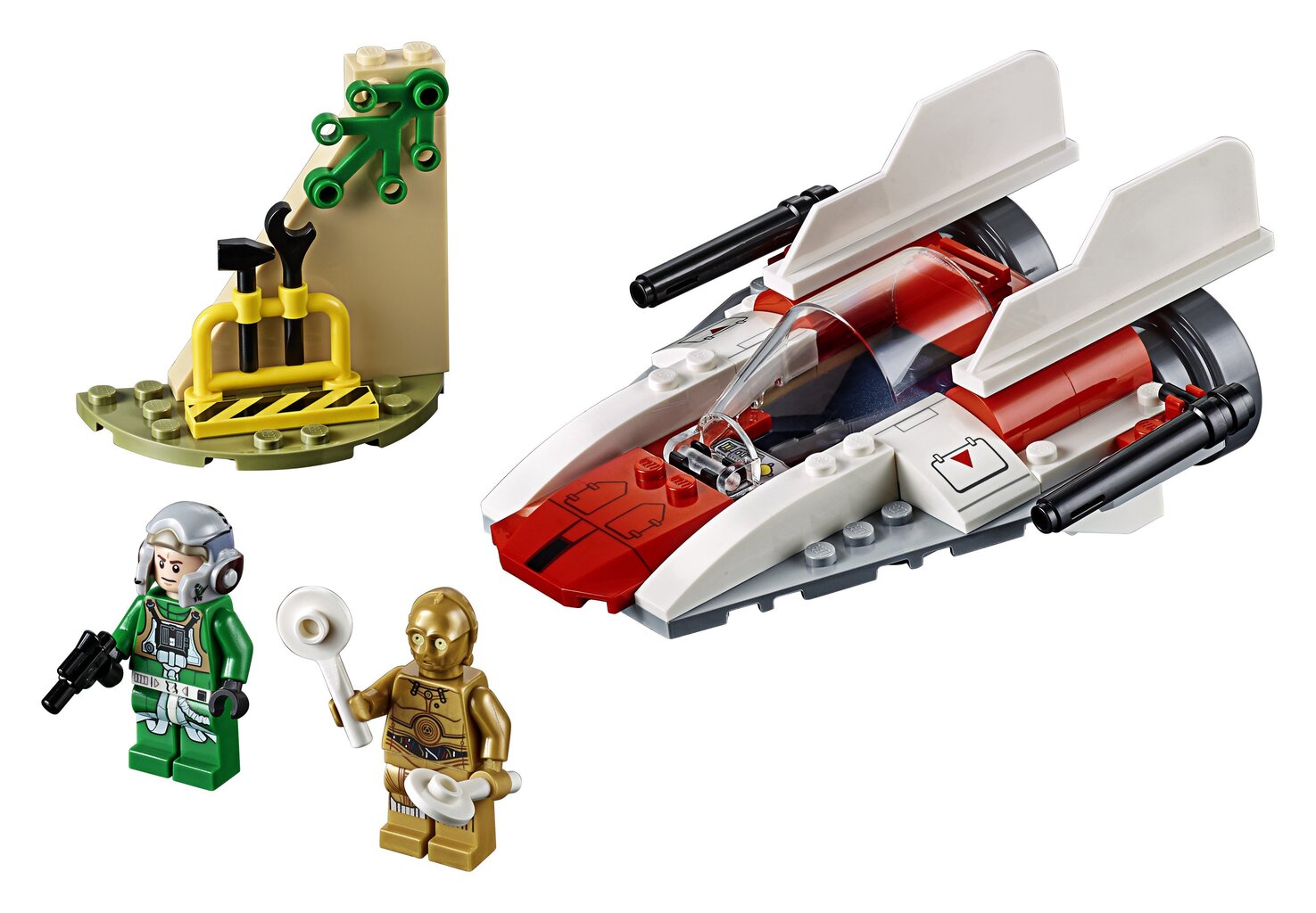 75247 LEGO® Star Wars Rebel A-Wing Starfighter hind ja info | Klotsid ja konstruktorid | kaup24.ee
