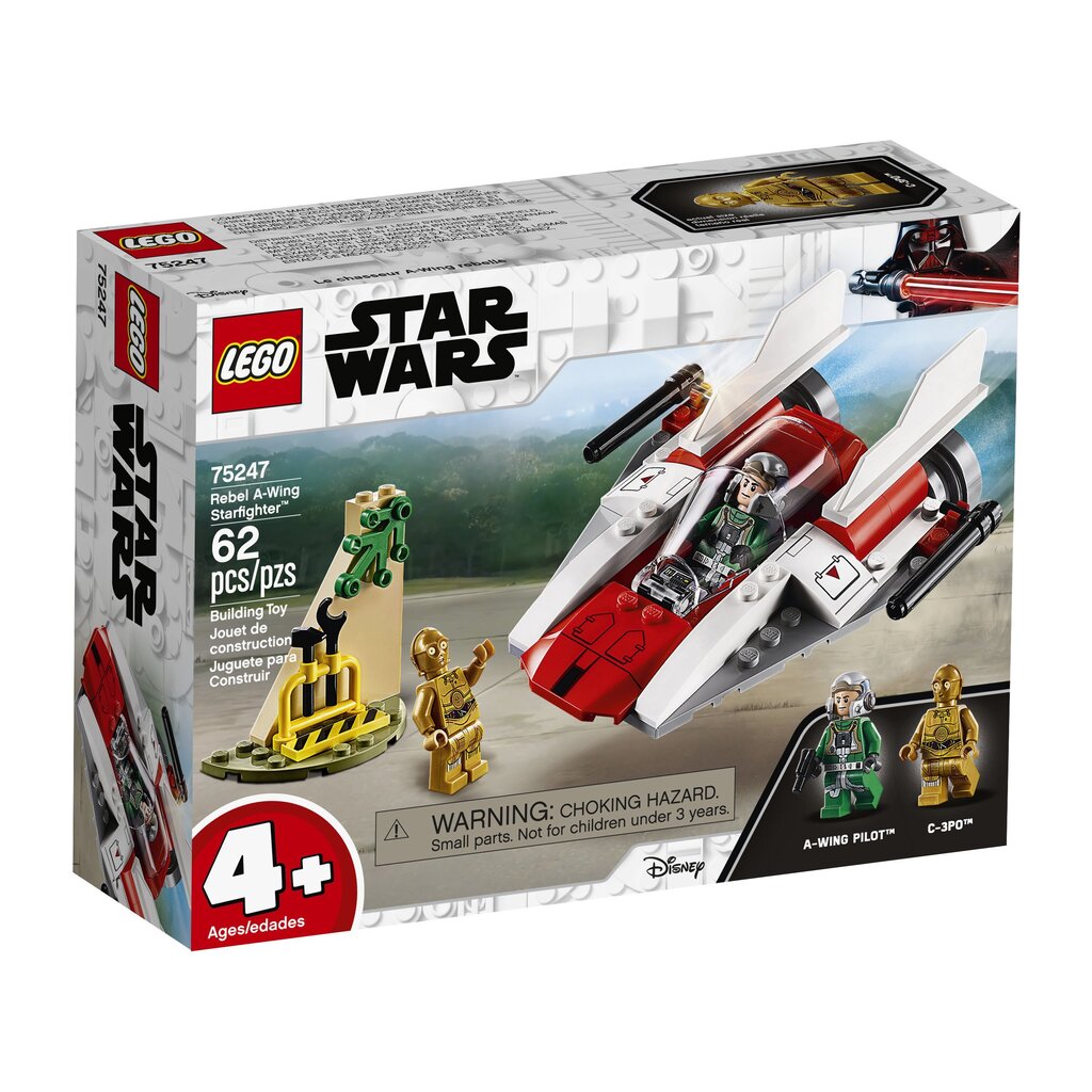 75247 LEGO® Star Wars Rebel A-Wing Starfighter цена и информация | Klotsid ja konstruktorid | kaup24.ee