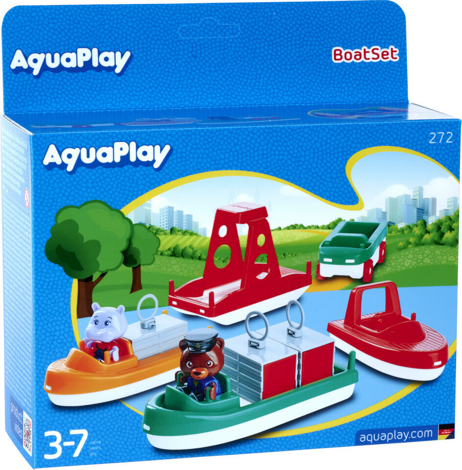 Veemängude komplekt AquaPlay Boat Set, lisaosa hind ja info | Poiste mänguasjad | kaup24.ee