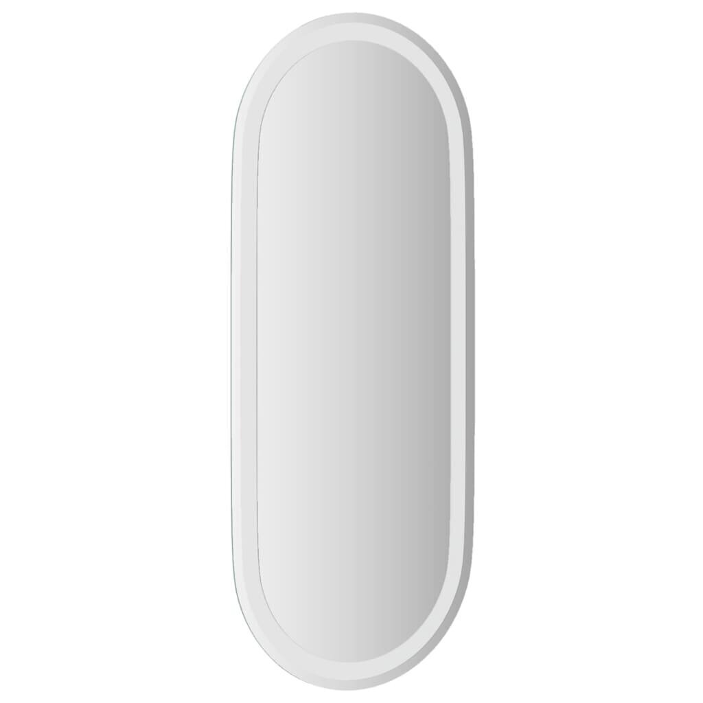 Vannitoa peegel vidaXL, 90x40 cm, valge hind ja info | Vannitoa peeglid | kaup24.ee