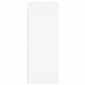 Seinale kinnitatav kapp vidaXL, 69,5x34x90 cm, valge hind ja info | Elutoa väikesed kapid | kaup24.ee