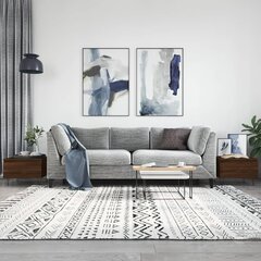 Komplektis 2 diivanilauda vidaXL 50x46x35 cm, pruun цена и информация | Журнальные столики | kaup24.ee