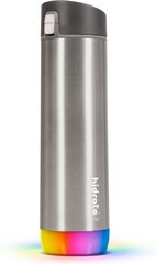 Nutikas termospudel HidrateSpark Pro, 0,62L, hõbedane цена и информация | Фляги для воды | kaup24.ee