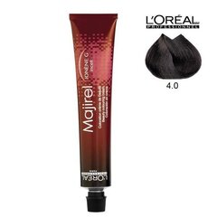 Juuksevärv L'Oreal Professionnel Permanent Hair Colour 50 ml, 4.0 Deep Brown цена и информация | Краска для волос | kaup24.ee