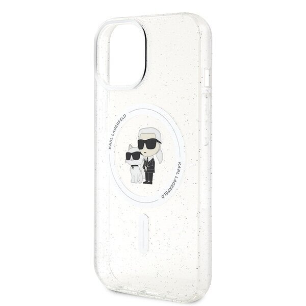 CG Mobile Karl Lagerfeld MagSafe Case KLHMP15MHGKCNOT цена и информация | Telefoni kaaned, ümbrised | kaup24.ee