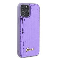 CG Mobile Guess Sequin Script Logo Case GUHCP12MPSFDGSU hind ja info | Telefoni kaaned, ümbrised | kaup24.ee