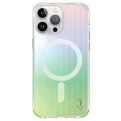 UNIQ etui Coehl Linear iPhone 15 Pro Max 6.7" Magnetic Charging opal|iridescent цена и информация | Чехлы для телефонов | kaup24.ee