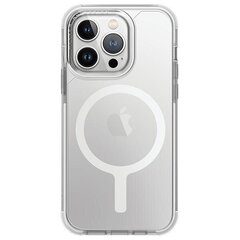 UNIQ etui Combat iPhone 15 Pro 6.1" Magclick Charging biały|blanc white цена и информация | Чехлы для телефонов | kaup24.ee