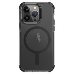 UNIQ etui Combat iPhone 15 Pro 6.1" Magclick Charging czarny|carbon black цена и информация | Чехлы для телефонов | kaup24.ee