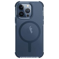 UNIQ etui Combat iPhone 15 Pro 6.1" Magclick Charging niebieski|smoke blue цена и информация | Чехлы для телефонов | kaup24.ee