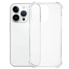 Anti shock силиконовый чехол Fusion 1.5 мм для Apple iPhone 15 Pro прозрачный цена и информация | Чехлы для телефонов | kaup24.ee