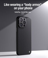 Nillkin CarboProp Aramid Case for Apple iPhone 14 Pro Max Black цена и информация | Чехлы для телефонов | kaup24.ee