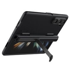 Nillkin Super Frosted FOLD Stand Back Cover for Samsung Galaxy Z Fold 5 Black цена и информация | Чехлы для телефонов | kaup24.ee